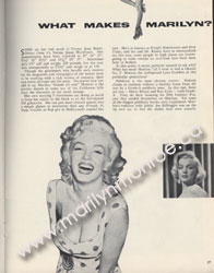 Playboy Marilyn Monroe 1953 inside