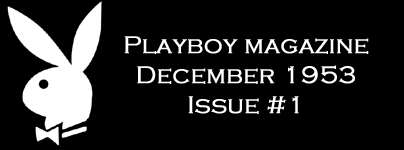 Playboy Magazine December 1952 First Edition