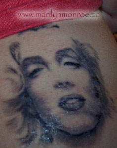 Marilyn Monroe Tattoo: Alyssa