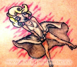 Marilyn Monroe Tattoo: April