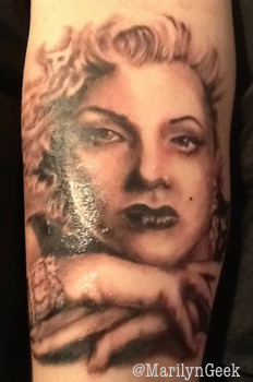 Marilyn Monroe Tattoo: Ashlie