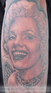 Marilyn Monroe Tattoo: Big Ed