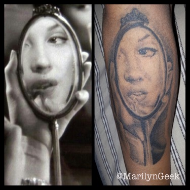 Marilyn Monroe Tattoo: Jodie 