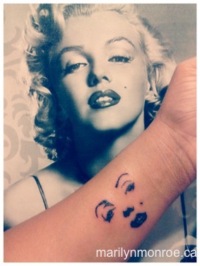 Marilyn Monroe Tattoo: Brittany