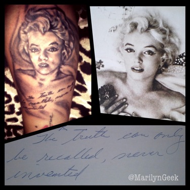 Marilyn Monroe Tattoo: Brittney
