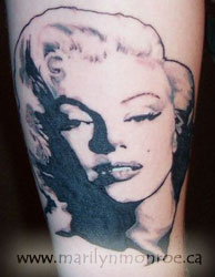 Marilyn Monroe Tattoo