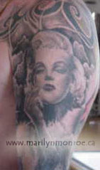 Marilyn Monroe Tattoo: David