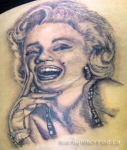 Marilyn Monroe Tattoo: David