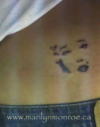 Marilyn Monroe Tattoo: Emily