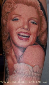 Marilyn Monroe Tattoo