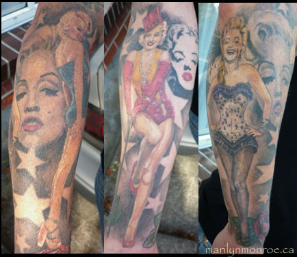 Marilyn Monroe Tattoo Heather Owner Heather New Zealand