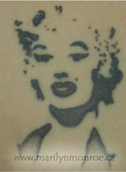 Marilyn Monroe Tattoo: Jenna
