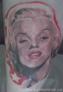 Marilyn Monroe Tattoo: Jessie