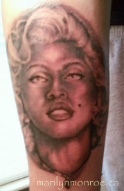 Marilyn Monroe Tattoo: Jude