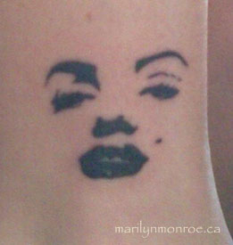 Marilyn Monroe Tattoo: Kate