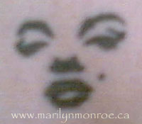 Marilyn Monroe Tattoo: Sarah