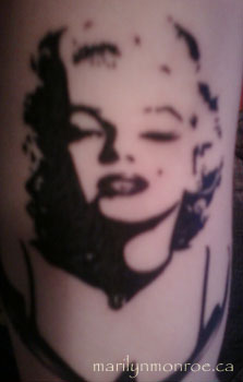 Marilyn Monroe Tattoo: Lauren Rohrer