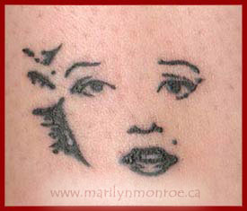 My Marilyn Monroe Tattoo