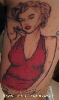 Marilyn Monroe Tattoo: Paul