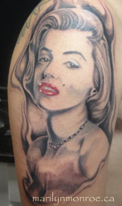 Marilyn Monroe Tattoo: Raonny