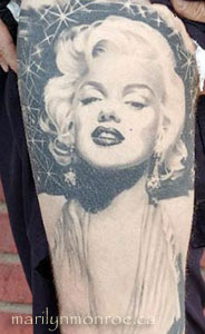 Marilyn Monroe Tattoo: Robert Pho