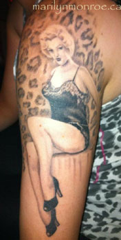 Marilyn Monroe Tattoo: Sarah McMillan