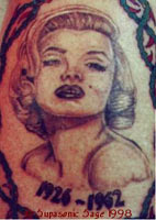 Marilyn Monroe Tattoo